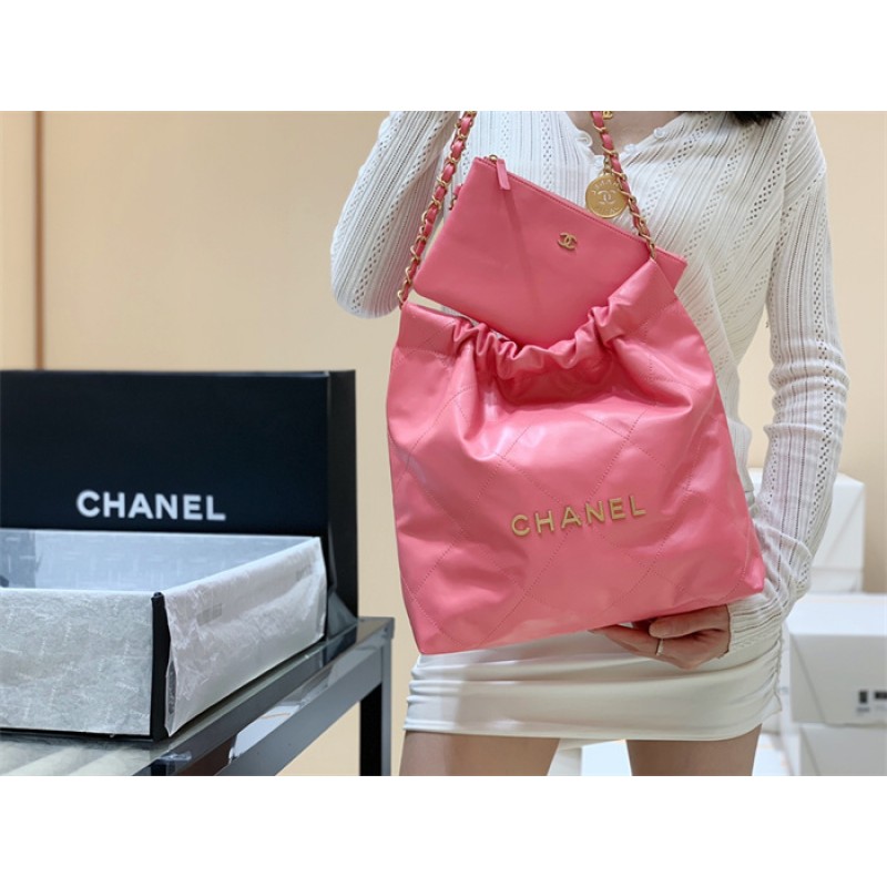Chanel 22 Small Handbag AS3260Pink