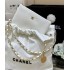Chanel 22 Small Handbag AS3260White01