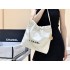 Chanel 22 Small Handbag AS3260White01