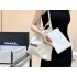Chanel 22 Small Handbag AS3260White01
