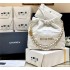 Chanel 22 Small Handbag AS3260White02