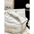 Chanel 22 Small Handbag AS3260White02