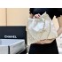 Chanel 22 Small Handbag AS3260White02