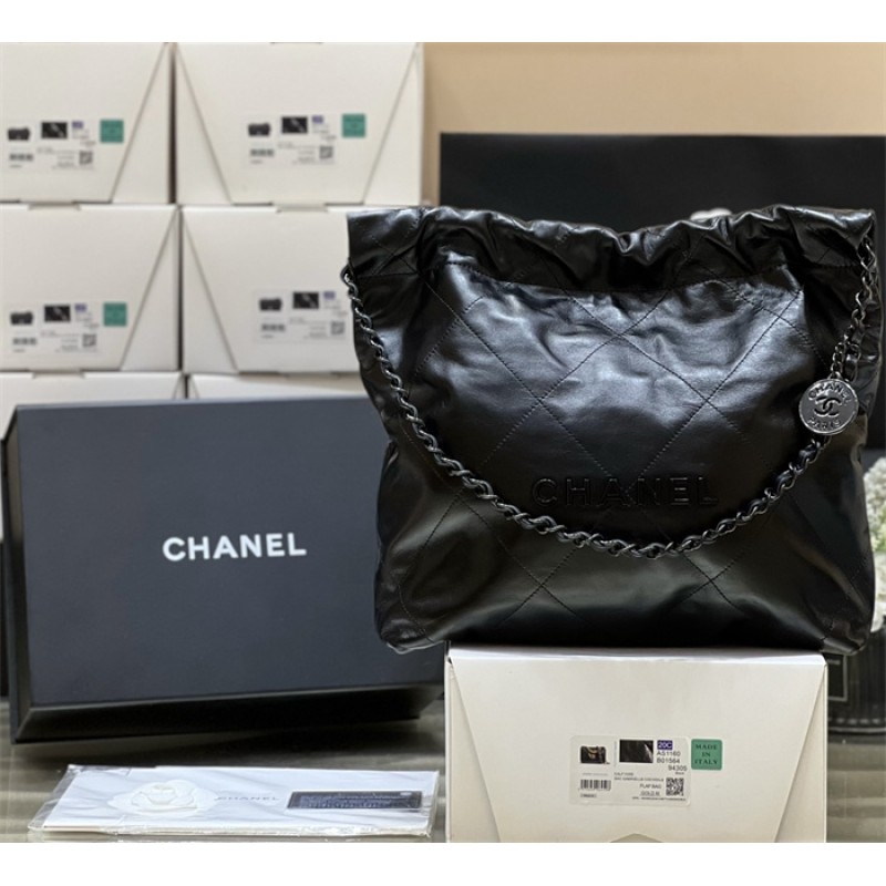 Chanel 22 Small Handbag AS3260Black03