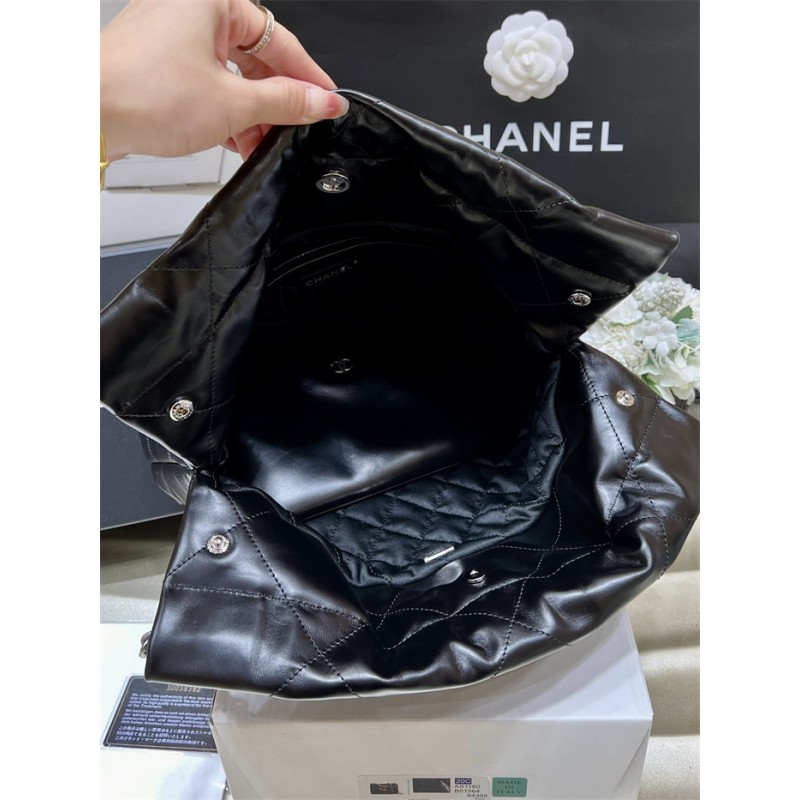 Chanel 22 Small Handbag AS3260Black02
