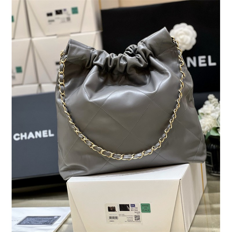 Chanel 22 Small Handbag AS3260Dark Grey
