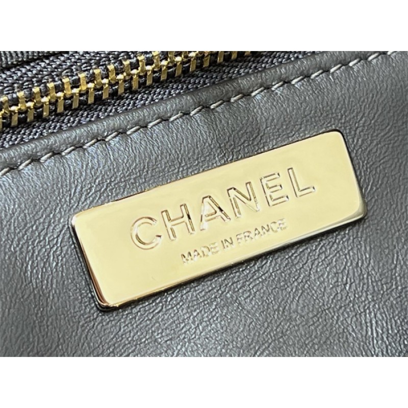 Chanel 31 Mini Calfskin Shopping Bag Coffee AS4133