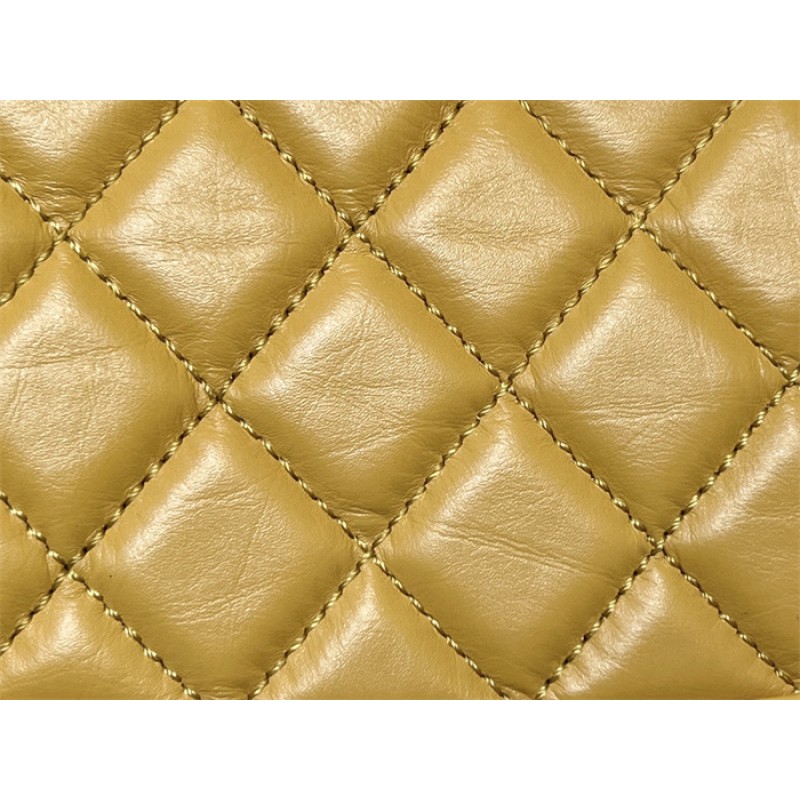 Chanel 31 Mini Calfskin Shopping Bag Yellow AS4133