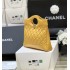 Chanel 31 Mini Calfskin Shopping Bag Yellow AS4133