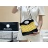 Chanel 31 Mini Shopping Bag in Black & Yellow Patent Calfskin AS4133
