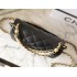 Chanel 24P Mini Pearls Handle Flap Bag AS4384 Black