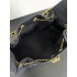 Chanel 25 small handbag AS5293 Washed Denim Black