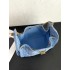 Chanel 25 small handbag AS5293 Washed Denim Blue