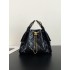 Chanel 25 small handbag Shiny Calfskin AS5293 Black