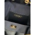 Chanel 25 small handbag Shiny Calfskin AS5293 Black