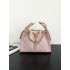 Chanel 25 small handbag AS5293 Grained Calfskin Light Pink