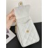 Chanel 25 small handbag Grained Calfskin AS5293 White
