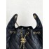Chanel 25 small handbag Grained Calfskin AS5293 Black