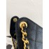 Chanel 25 small handbag Grained Calfskin AS5293 Black