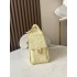 Chanel 25 small handbag Grained Calfskin AS5293 Light Yellow