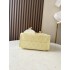Chanel 25 small handbag Grained Calfskin AS5293 Light Yellow