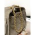 Chanel 25 small handbag Suede Calfskin AS5293 Grey