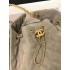 Chanel 25 small handbag Suede Calfskin AS5293 Grey