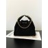Chanel 25 small handbag Suede Calfskin AS5293 Black