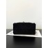Chanel 25 small handbag Suede Calfskin AS5293 Black
