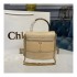 Chloe Small Aby Lock Chain Bag Embossed Lizard Effect S1220