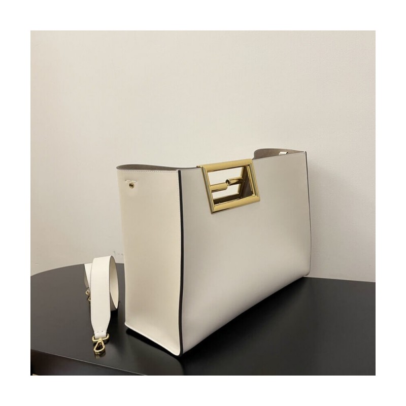 Fendi Calf Leather Medium Way Bag 8BH391