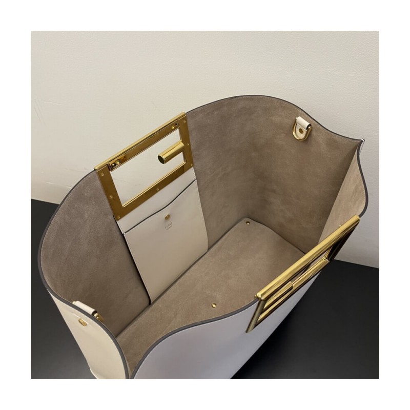 Fendi Calf Leather Medium Way Bag 8BH391