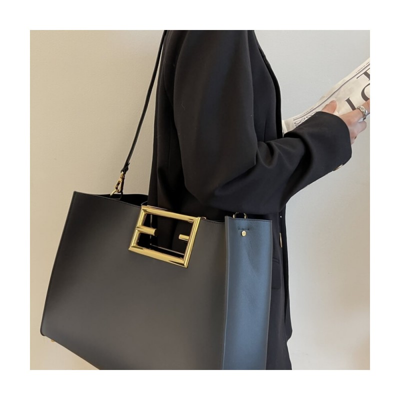 Fendi Calf Leather Medium Way Bag 8BH391