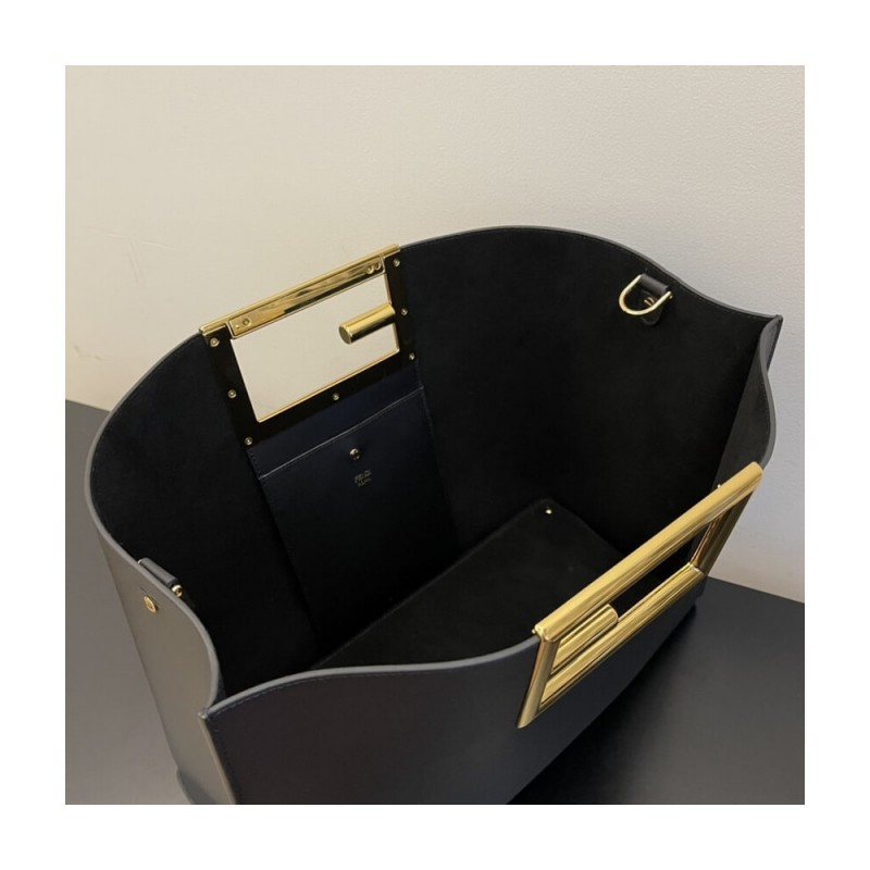 Fendi Calf Leather Medium Way Bag 8BH391