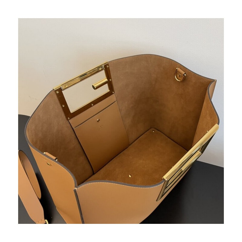 Fendi Calf Leather Medium Way Bag 8BH391