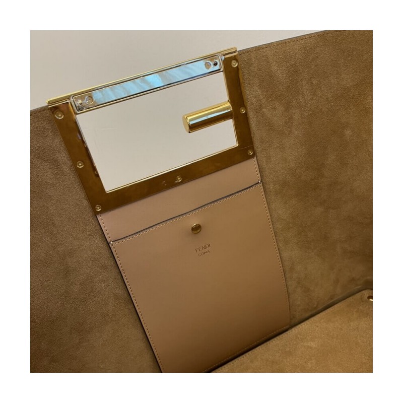 Fendi Calf Leather Medium Way Bag 8BH391