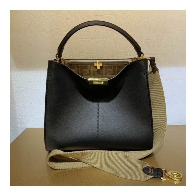 Fendi Peekaboo X-Lite Medium Calfskin Bag 8BN310