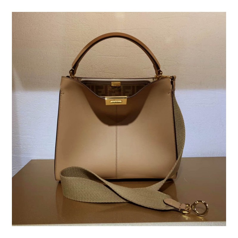 Fendi Peekaboo X-Lite Medium Calfskin Bag 8BN310