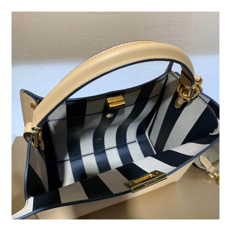 Fendi Peekaboo X-Lite Medium Leather Bag 8BN310A