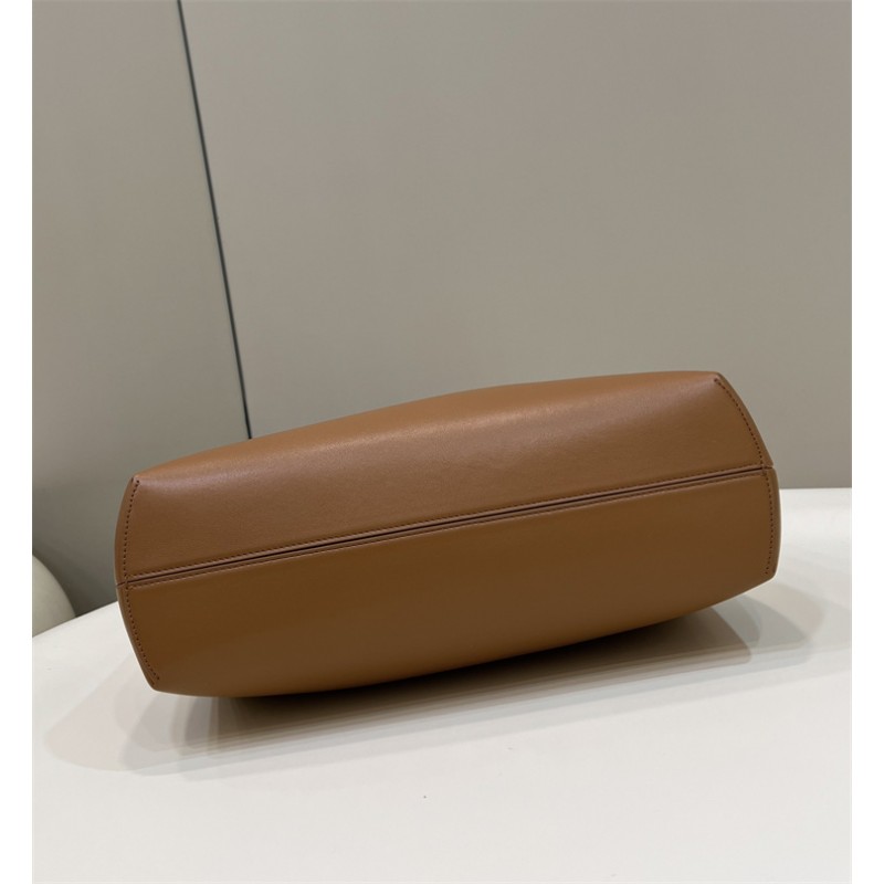 Fendi First Medium Brown leather bag 8BP127ABVEF0NYJ