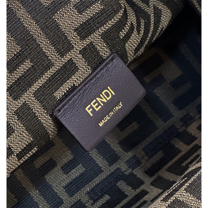 Fendi First Medium Brown leather bag 8BP127ABVEF0NYJ
