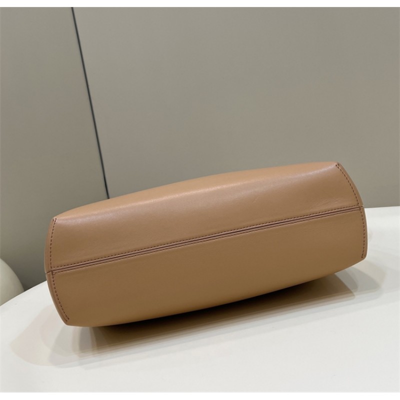 Fendi First Medium Beige leather bag 8BP127ABVEF11WP