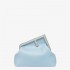 Fendi First Medium Light blue leather bag 8BP127ABVEF1993