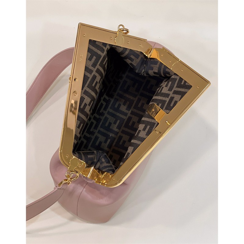 Fendi First Medium Pink leather bag 8BP127ABVEF1BA9