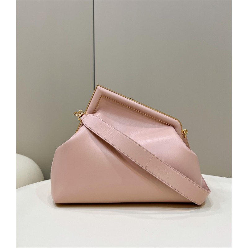 Fendi First Medium Pink leather bag 8BP127ABVEF1BA9