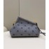 Fendi First Small Grey flannel bag with embroidery 8BP127AHNGF0GES