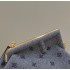 Fendi First Small Grey flannel bag with embroidery 8BP127AHNGF0GES
