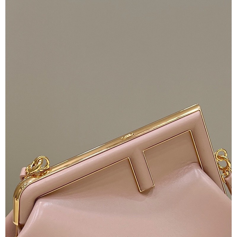 Fendi First Small Pink leather bag 8BP129ABVEF14N1