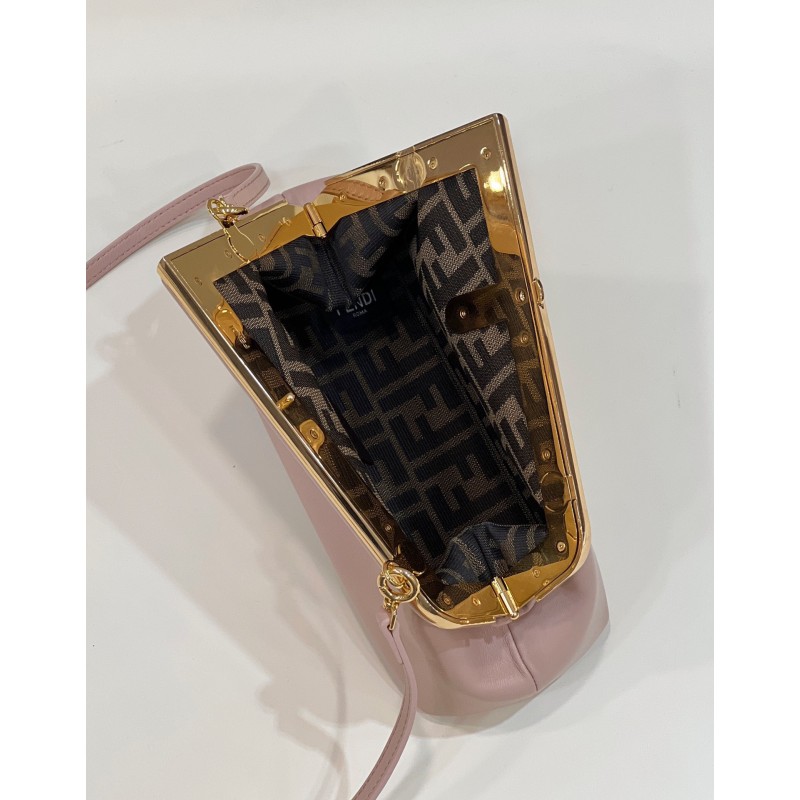 Fendi First Small Pink leather bag 8BP129ABVEF14N1