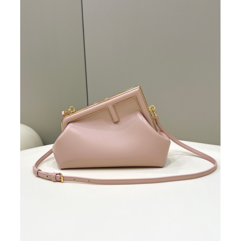 Fendi First Small Pink leather bag 8BP129ABVEF14N1